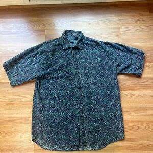 VINTAGE 90s Shah Safari Shirt Men’s  Large